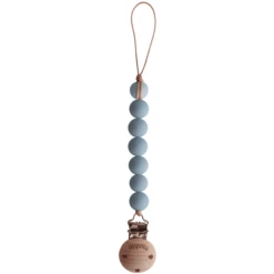 Mushie Dummy Ketting Halo, Wolk -Kleintje Luxe mushie dummy ketting halo wolk a399530 3