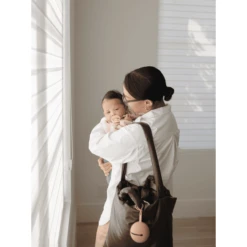 Mushie Fopspeenhouder, Pale Taupe 8 Mushie Fopspeenhouder, Pale Taupe -Kleintje Luxe mushie fopspeenhouder pale taupe a399492 3