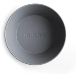Mushie Kom 2 Stuks, Rook -Kleintje Luxe mushie kom 2 stuks rook a399206 2