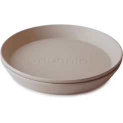 Mushie Kom 2 Stuks, Vanille -Kleintje Luxe mushie kom 2 stuks vanille a399223 4