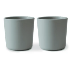 Mushie Mok 200 Ml 2 Stuks, Salie -Kleintje Luxe mushie mok 200 ml 2 stuks salie a399180 4