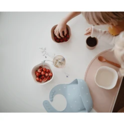 Mushie Siliconen Placemat, Blush -Kleintje Luxe mushie siliconen placemat blush a399007 2