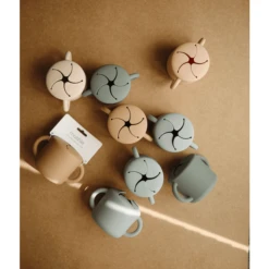 Mushie Snack Beker Natural -Kleintje Luxe mushie snack beker natural a399429 4