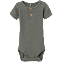 Name It Bodysuit Met Korte Mouwen Nbmkab Laurierkrans