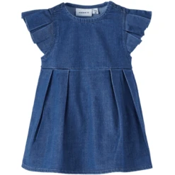 Name It Denim Jurk Nbfdana Medium Blauw Denim -Kleintje Luxe name it denim jurk nbfdana medium blauw denim a409964 4