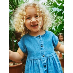 Name It Denim Jurk Nmffreja Medium Blauw Denim -Kleintje Luxe name it denim jurk nmffreja medium blauw denim a414072 2