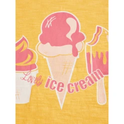 Name It Girl S T-Shirt Veet Pale Mariegold -Kleintje Luxe name it girl s t shirt veet pale mariegold a269894 2