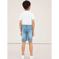 Name It Jeans Shorts Nkmryan Light Blauw Denim -Kleintje Luxe name it jeans shorts nkmryan light blauw denim a410967 3