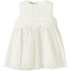 Name It Jurk Nbfnikol White Alyssum 6 Name It Jurk Nbfnikol White Alyssum -Kleintje Luxe name it jurk nbfnikol white alyssum a410027 2