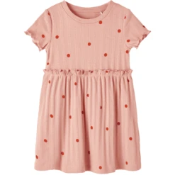 Name It Jurk Nmfhallie Rose Tan -Kleintje Luxe name it jurk nmfhallie rose tan a416969 2