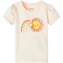 Name It Nbfhussie Créme De Pêche T-Shirt -Kleintje Luxe name it nbfhussie creme de peche t shirt a416437 2