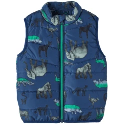 Name It Nmmmylane Insignia Blauw Vest -Kleintje Luxe name it nmmmylane insignia blauw vest a409184 2