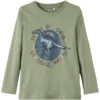 Name It Nmmraro Agave Lange Mouw Shirt Green