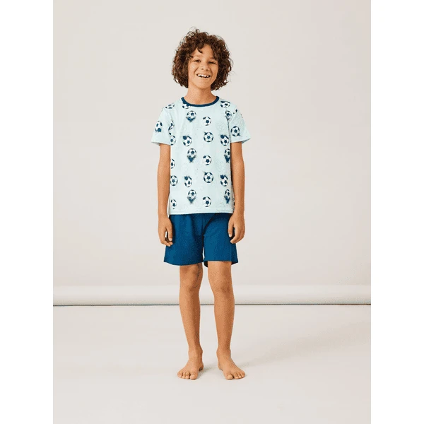 Name It Pyjama Short Clearwater 4 Name It Pyjama Short Clearwater - Afbeelding 4