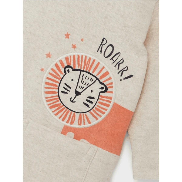 Name It Shirt Met Lange Mouwen Lion Nbmfumon Peyote Melange 4 Name It Shirt Met Lange Mouwen Lion Nbmfumon Peyote Melange - Afbeelding 4