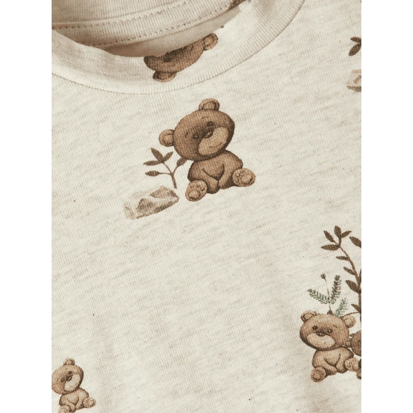 Name It Shirt Met Lange Mouwen Nbmdart Peyote Melange 2 Name It Shirt Met Lange Mouwen Nbmdart Peyote Melange - Afbeelding 2