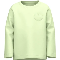 Name It Shirt Met Lange Mouwen Nmfdorthe Lime Cream -Kleintje Luxe name it shirt met lange mouwen nmfdorthe lime cream a410924 3