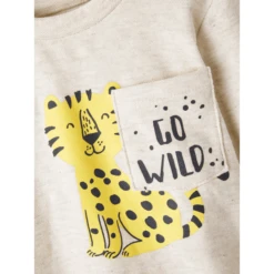 Name It Shirt Met Lange Mouwen Tiger Nbmfumon Peyote Melange -Kleintje Luxe name it shirt met lange mouwen tiger nbmfumon peyote melange a413384 3