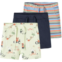 Name It Shorts 3 Pack Nbmforis B Right White -Kleintje Luxe name it shorts 3 pack nbmforis b right white a413362 1