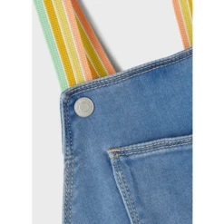 Name It Slabbetje Jurk Nmffro Medium Blauw Denim -Kleintje Luxe name it slabbetje jurk nmffro medium blauw denim a410756 3