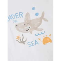 Name It T-shirt Nbmhang B Right White 5 Name It T-shirt Nbmhang B Right White -Kleintje Luxe name it t shirt nbmhang b right white a416460 1