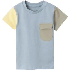 Name It T-Shirt Nbmhon Dusty Blauw -Kleintje Luxe name it t shirt nbmhon dusty blauw a416466 2