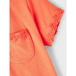 Name It T-shirt Nmffabienne Coral -Kleintje Luxe name it t shirt nmffabienne coral a414311 3