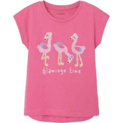 Name It T-shirt Nmfvigea Sangria Sunset -Kleintje Luxe name it t shirt nmfvigea sangria sunset a414279 2