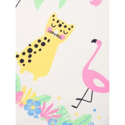 Name It T-shirt Nmfvigea White Alyssum Animals -Kleintje Luxe name it t shirt nmfvigea white alyssum animals a414280 3