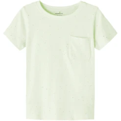 Name It T-Shirt Nmmfeme Lime Cream -Kleintje Luxe name it t shirt nmmfeme lime cream a414293 2