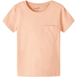 Name It T-shirt Nmmfeme Peach Nectar -Kleintje Luxe name it t shirt nmmfeme peach nectar a414303 2