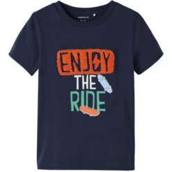 Name It T-Shirt Nmmhenne Dark Sapphire -Kleintje Luxe name it t shirt nmmhenne dark sapphire a413815 2
