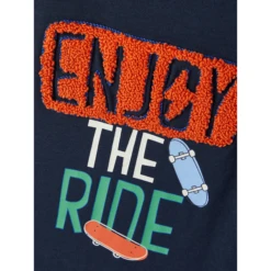 Name It T-Shirt Nmmhenne Dark Sapphire -Kleintje Luxe name it t shirt nmmhenne dark sapphire a413815 3