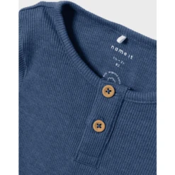 Name It T-shirt Nmmkab Bijou Blauw -Kleintje Luxe name it t shirt nmmkab bijou blauw a411018 3