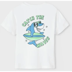 Name It T-shirt Nmmvelix B Right White -Kleintje Luxe name it t shirt nmmvelix b right white a414186 4