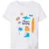 Name It T-shirt NMMVUX B Right White