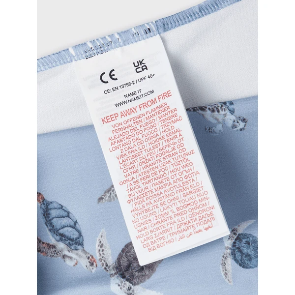 Name It UV Zwempak Nmmzamus Ashley Blauw 3 Name It UV Zwempak Nmmzamus Ashley Blauw - Afbeelding 3