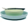 Nattou Eetset 3 Stuks Blauw/groen