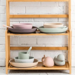 Nattou Eetset 3 Stuks Roze/grijs 8 Nattou Eetset 3 Stuks Roze/grijs -Kleintje Luxe nattou eetset 3 stuks roze grijs a345930 3