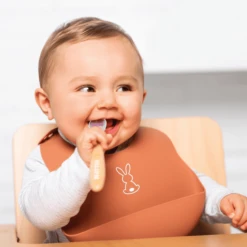 Nattou Siliconen Set 4 Lepels + Etui -Kleintje Luxe nattou siliconen set 4 lepels etui a309559 3