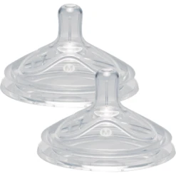 Nip First Momenten Brede Hals Speen, Zuiggat M (medium Drinkstroom) 2 Stuks