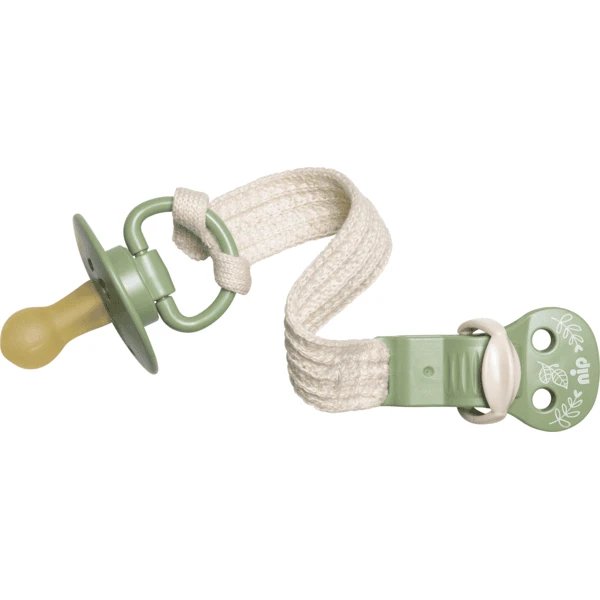 Nip ® Fopspeenriem Green - Groen 2 Nip ® Fopspeenriem Green - Groen - Afbeelding 2