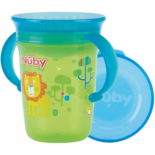 Nuby Nûby 360° Tritan Drinkbeker WONDER CUP 240 Ml In Groen 5 Nuby Nûby 360° Tritan Drinkbeker WONDER CUP 240 Ml In Groen - Afbeelding 5