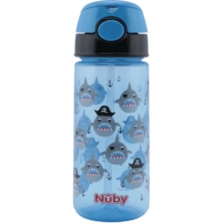 Nuby Nûby Drinkrietbeker " Active " 540ml, Blauw