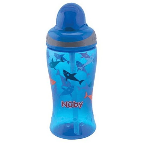 Nuby Nûby Drinkrietfles Soft Flip-It 360ml Vanaf 12 Maanden, Blauw 4 Nuby Nûby Drinkrietfles Soft Flip-It 360ml Vanaf 12 Maanden, Blauw - Afbeelding 4