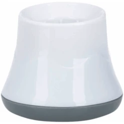 Nuby Nûby Siliconen Flessenborstel Met Houder In Wit -Kleintje Luxe nuby siliconen flessenborstel met houder in wit a308732 2