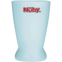 Nuby Nûby Speciale PP Voedingslepel Met Silicone Voederbakje 90 Ml In Blauw -Kleintje Luxe nuby speciale pp voedingslepel met silicone voederbakje 90 ml in blauw a309290 4