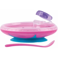 Nuby Nûby Warmhoudplaat Met Zuignap In Roze