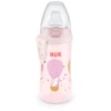 NUK Babyfles Active Beker, Roze, Motief Konijntje 300ml