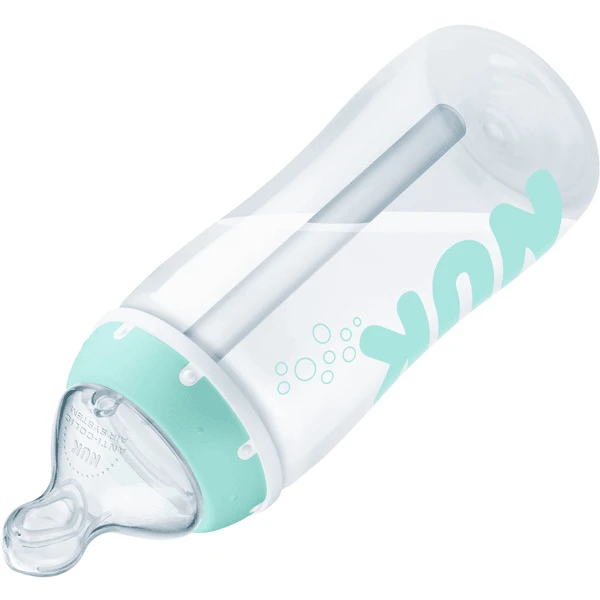 NUK Babyfles First Choice ⁺ Anti-koliek 3-flessen Set, 300 Ml 4 NUK Babyfles First Choice ⁺ Anti-koliek 3-flessen Set, 300 Ml - Afbeelding 4